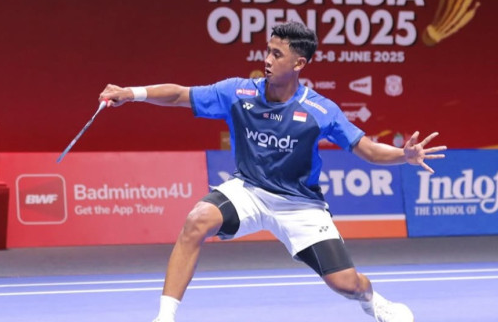 Hasil Indonesia Open 2025: Alwi Farhan Tumbangkan Prannoy HS di Babak 32 Besar