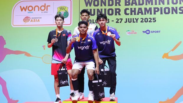 Kejuaraan Bulutangkis Asia Junior 2025: Ubed Raih Gelar Juara
