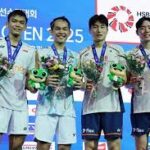 Peringkat Fajar/Fikri Melonjak 15 Tingkat Usai Jadi Runner-up Korea Open 2025